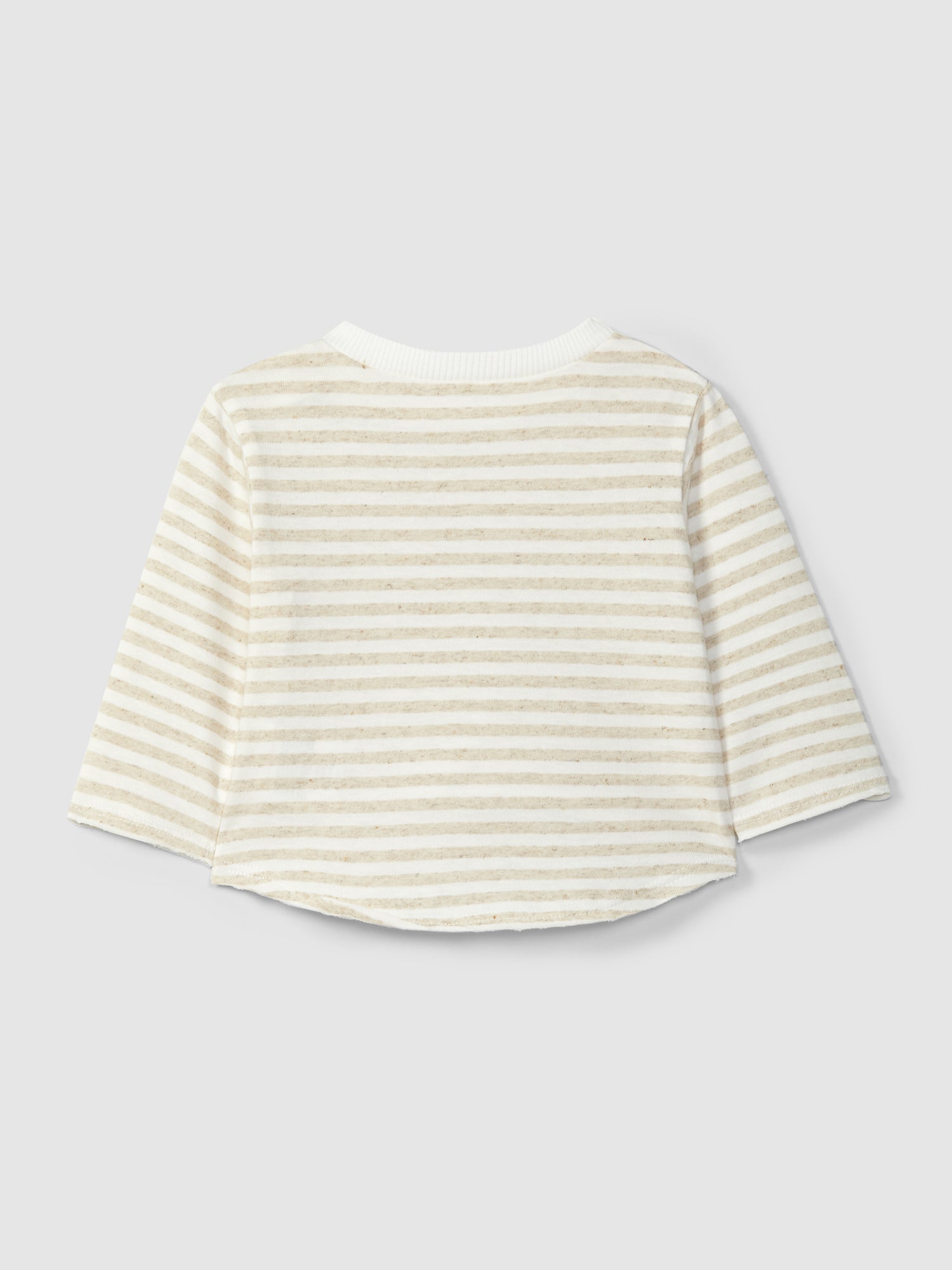 Striped Linho longsleeve
