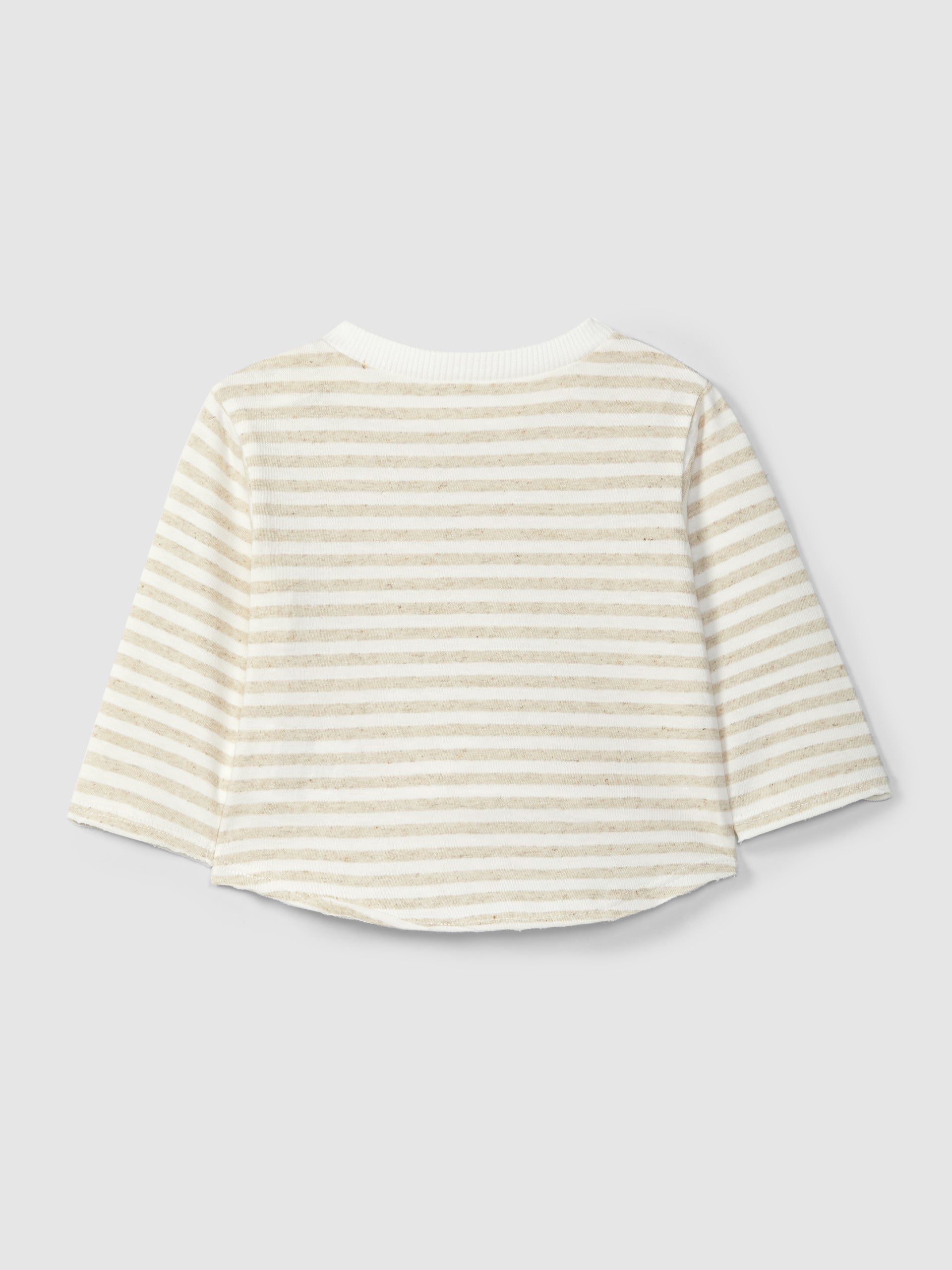 Striped Linho longsleeve