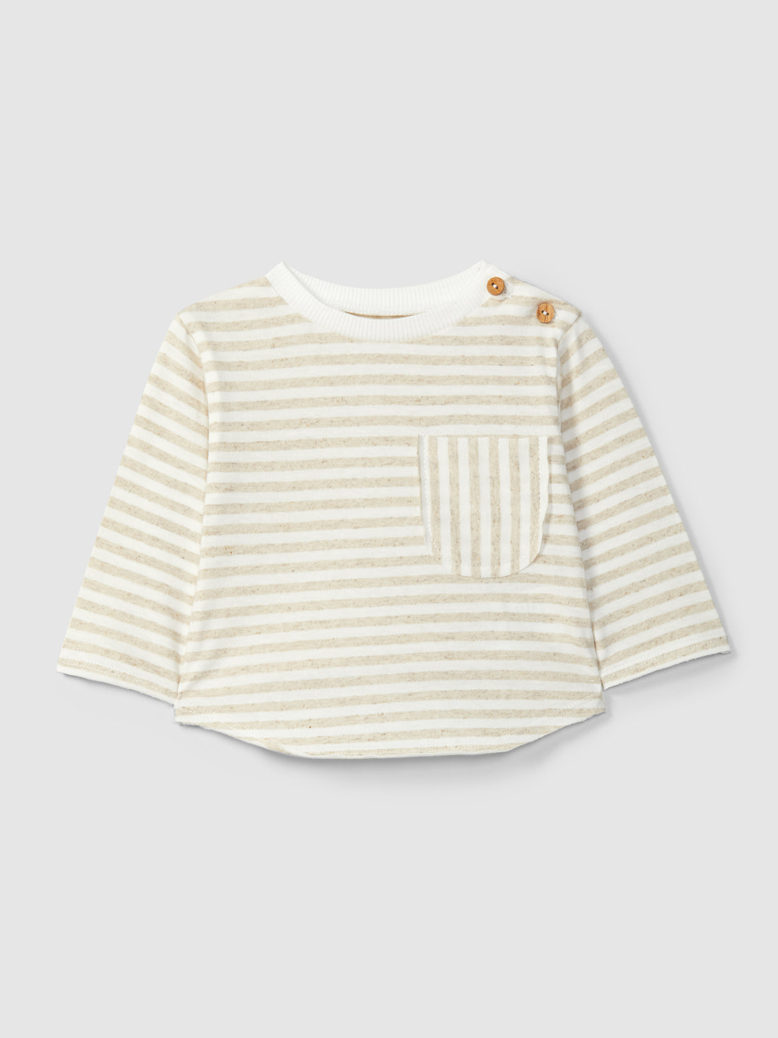 Striped Linho longsleeve