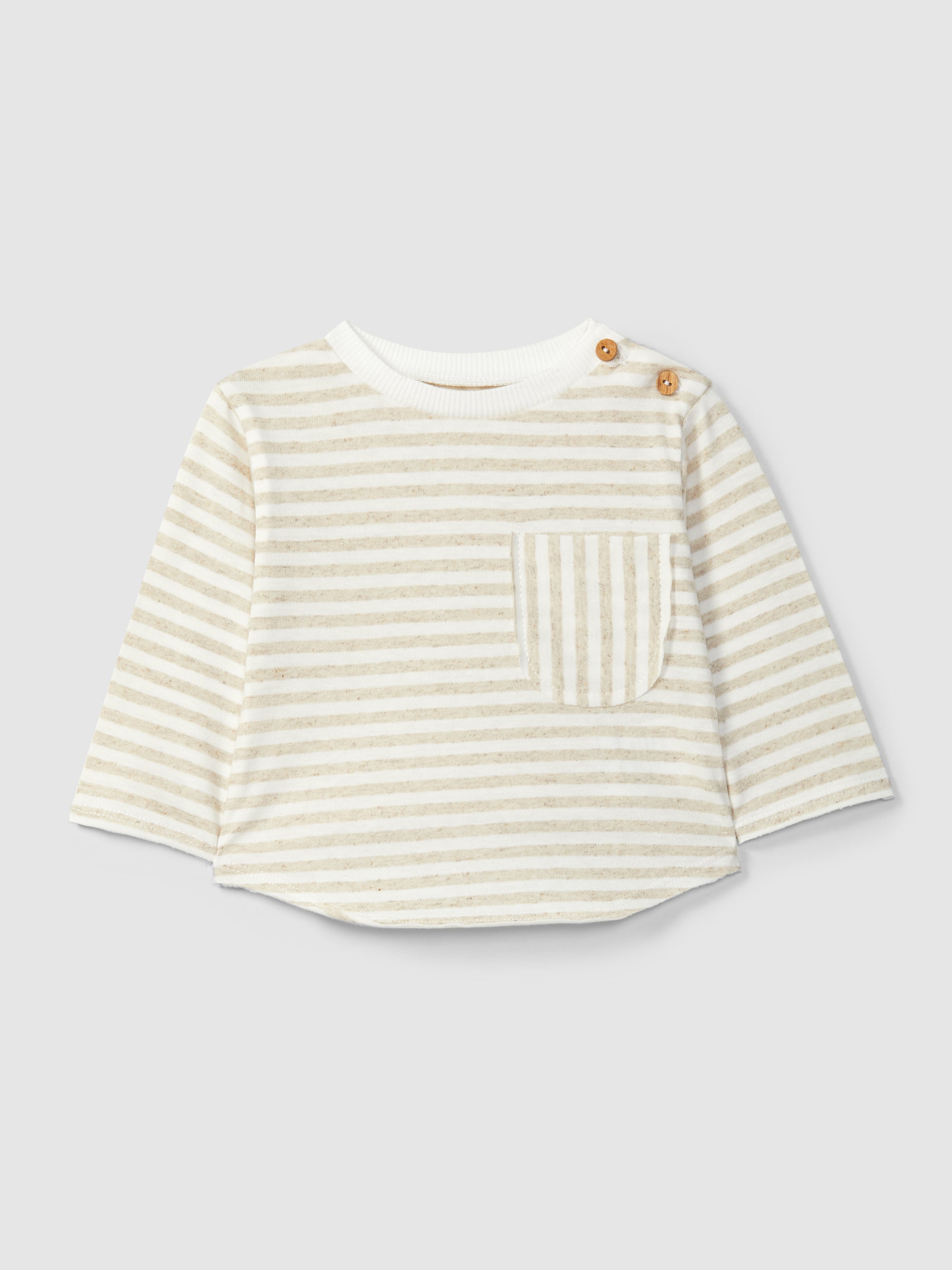 Striped Linho longsleeve