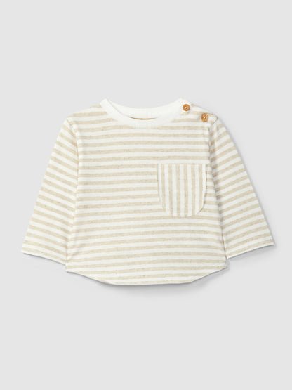 Striped Linho longsleeve