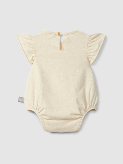 Bodysuit met rufflemouwen