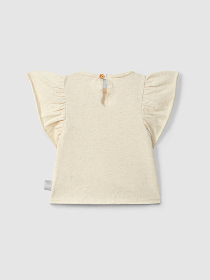 Boho ruche T-shirt