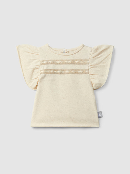 Boho ruche T-shirt