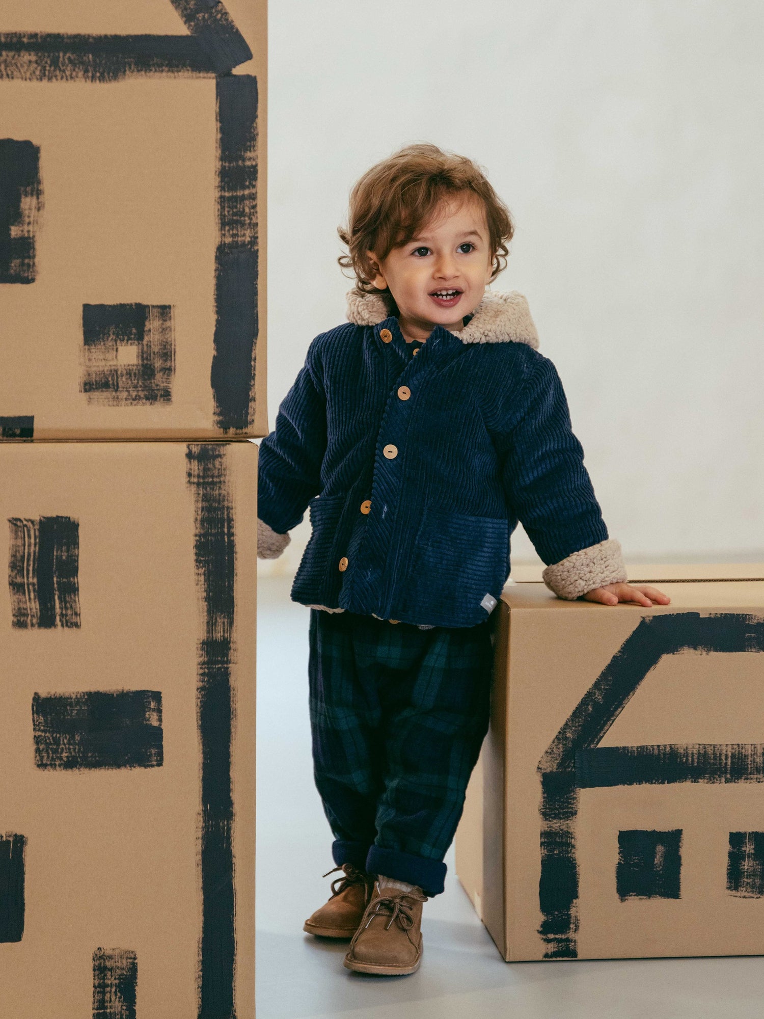 SNUG - Check pull-up pants