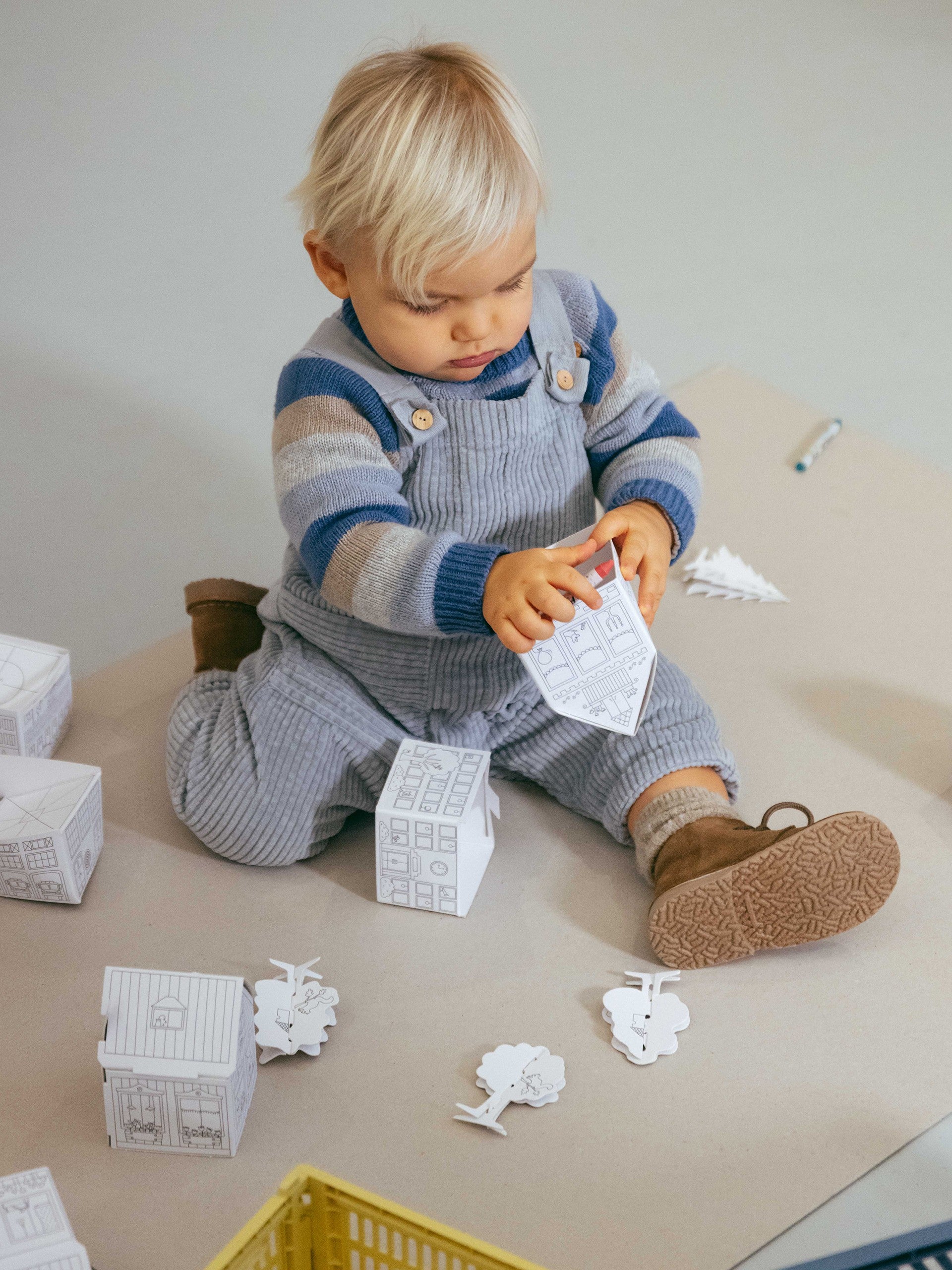 SNUG - Gebreide gestreepte trui