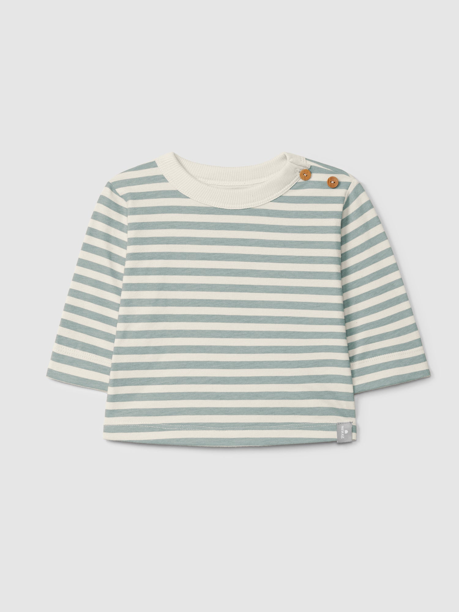 Longsleeve met strepen - verde