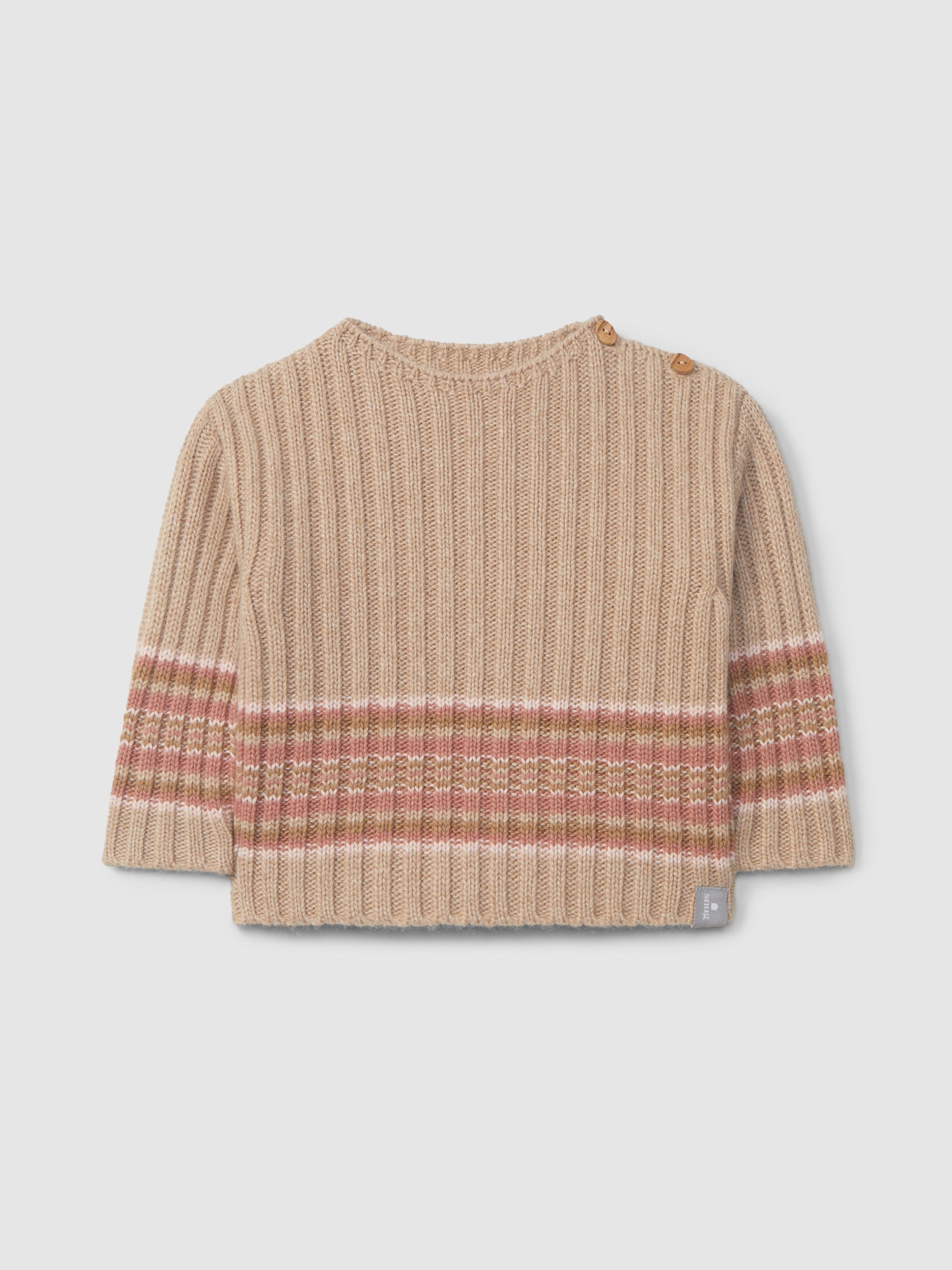 Knitted sweater - roze