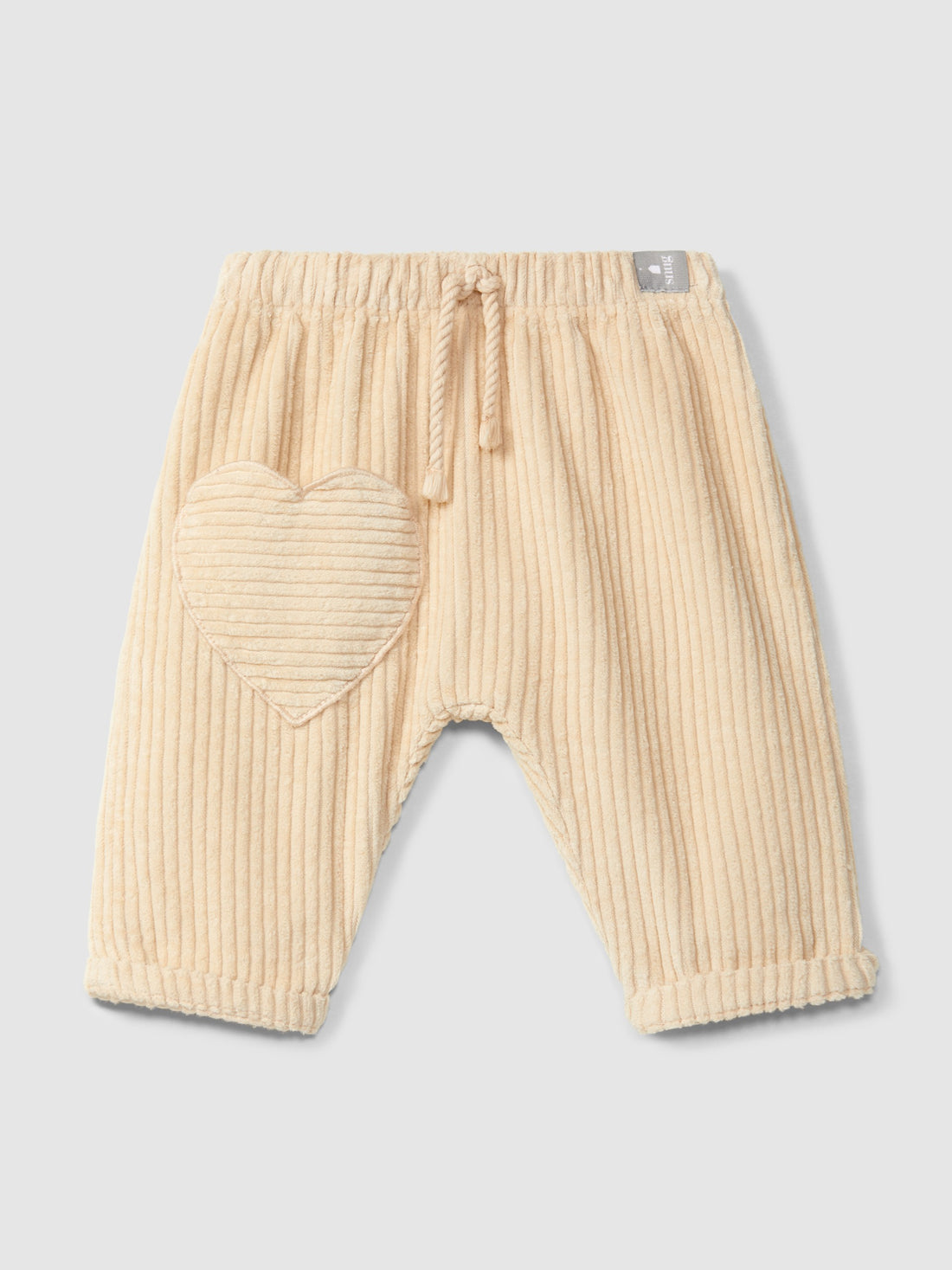 Broek - beige hartje