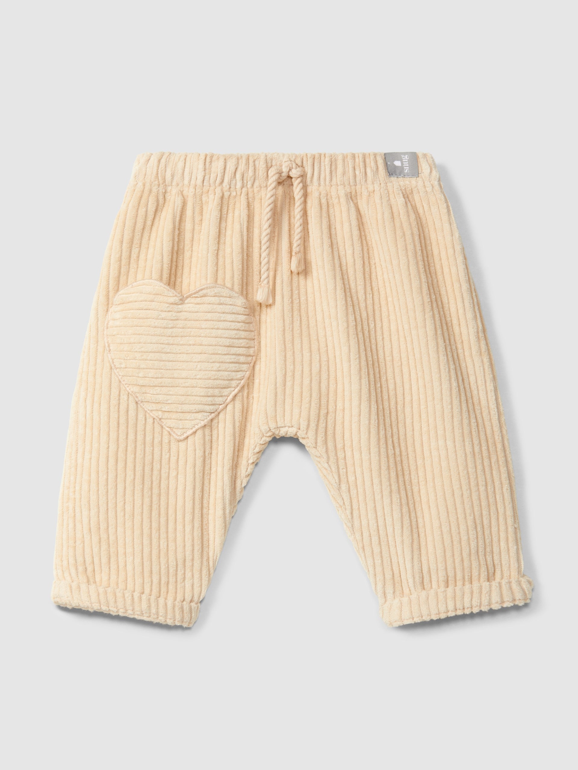 Broek - beige hartje