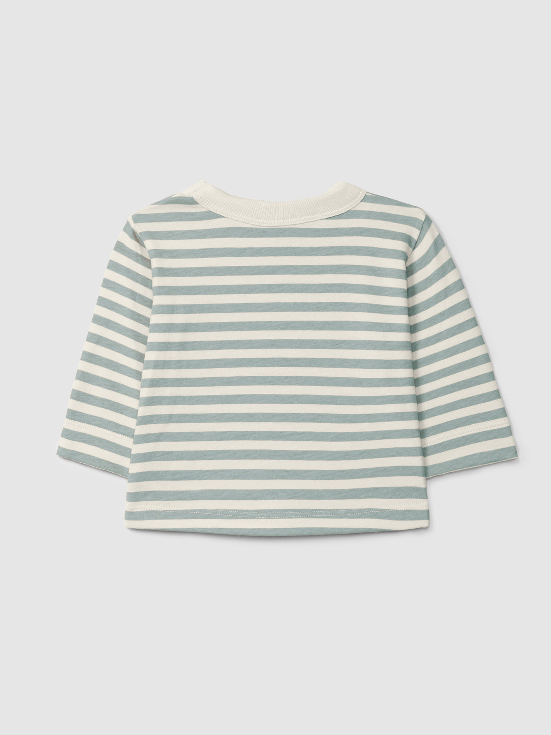 Longsleeve met strepen - verde