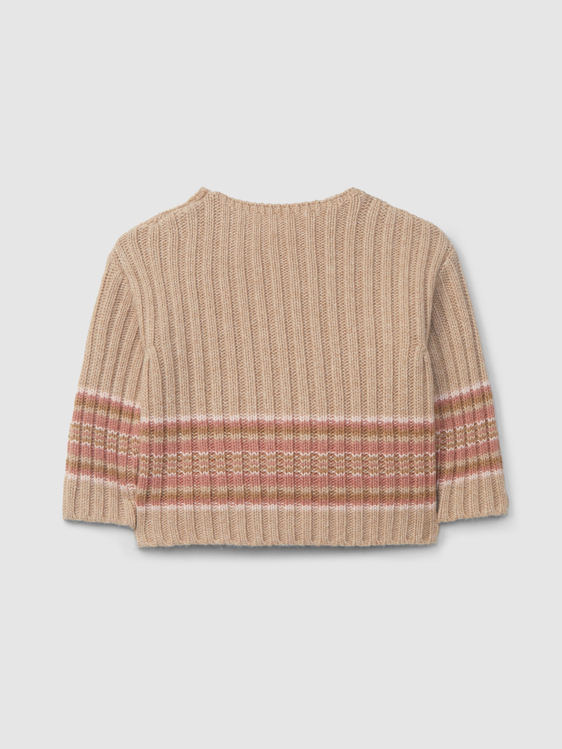 Knitted sweater - roze