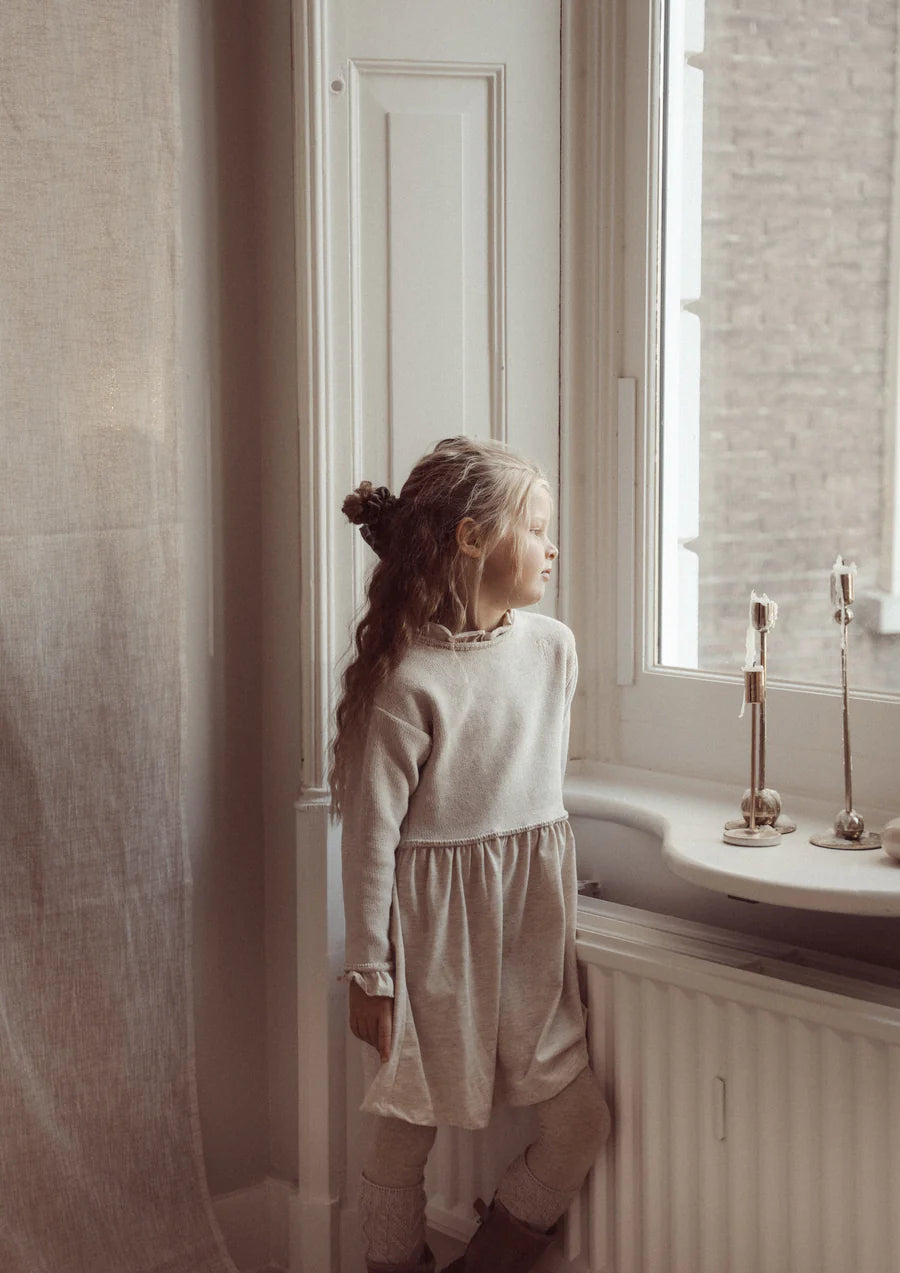 Dani knitted dress I Oat