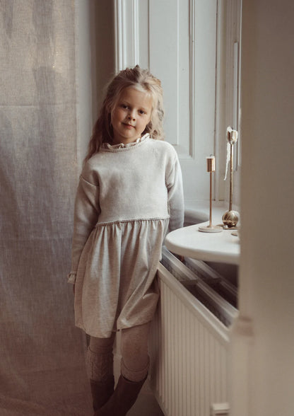 Dani knitted dress I Oat