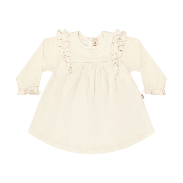 UAUA - Jurk met lange mouwen - crema