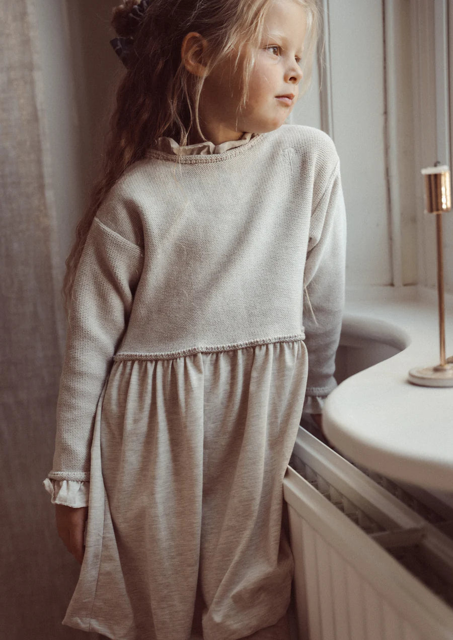 Dani knitted dress I Oat