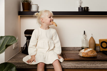 Tiered dress perla LAATSTE STUK  2/3 jaar