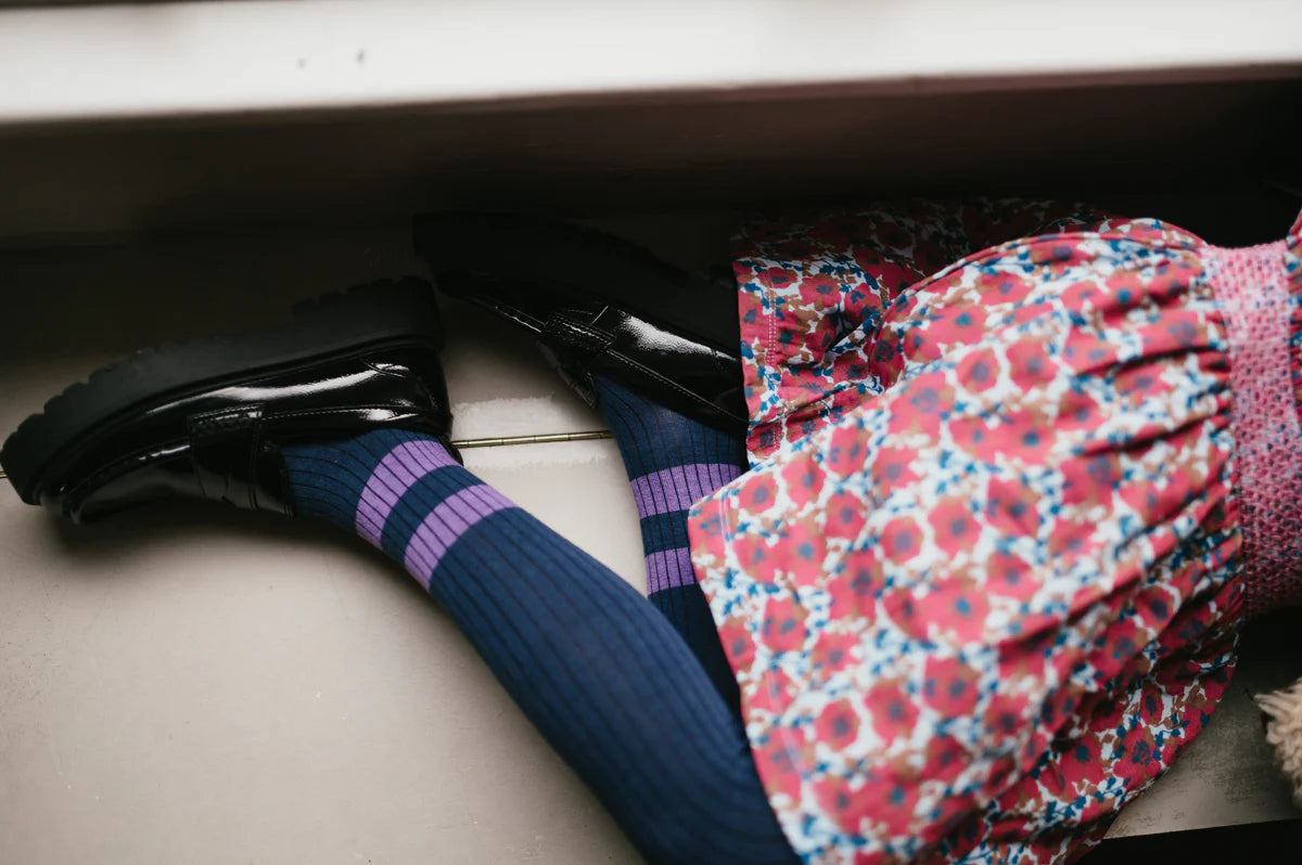 TIGHT STRIPES | BLUE/PURPLE