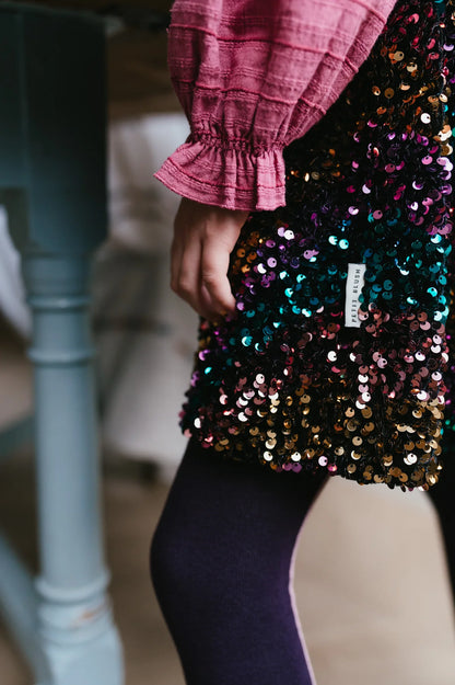SEQUIN SKIRT | MULTI COLOR - LAATSTE STUK! 10 jaar