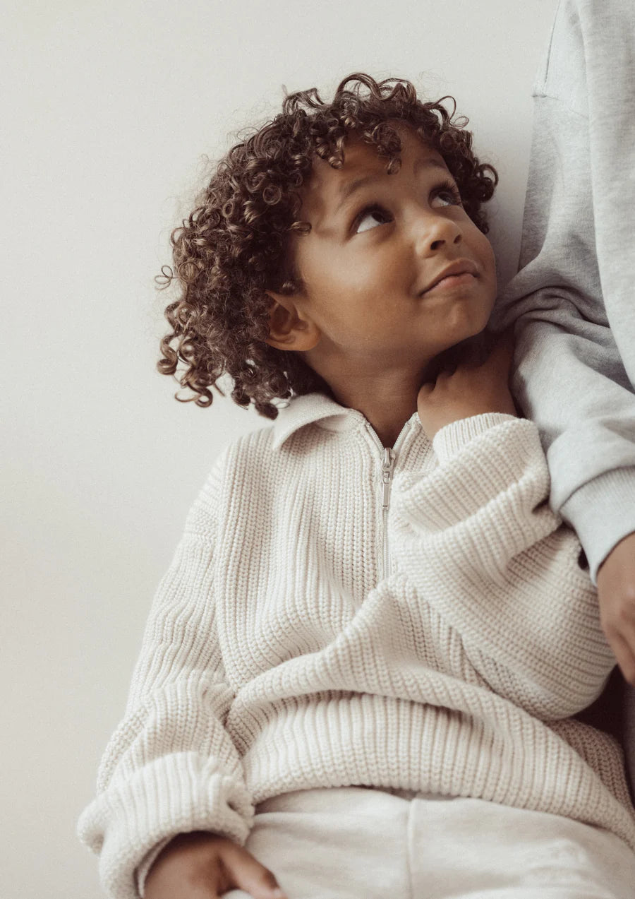 Pete knitted Jumper | Beach