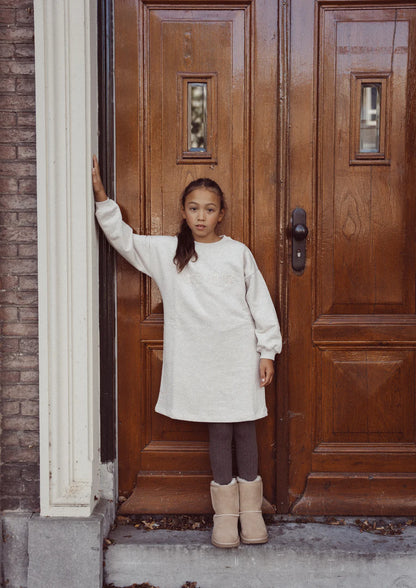 Cozy club dress | Oat