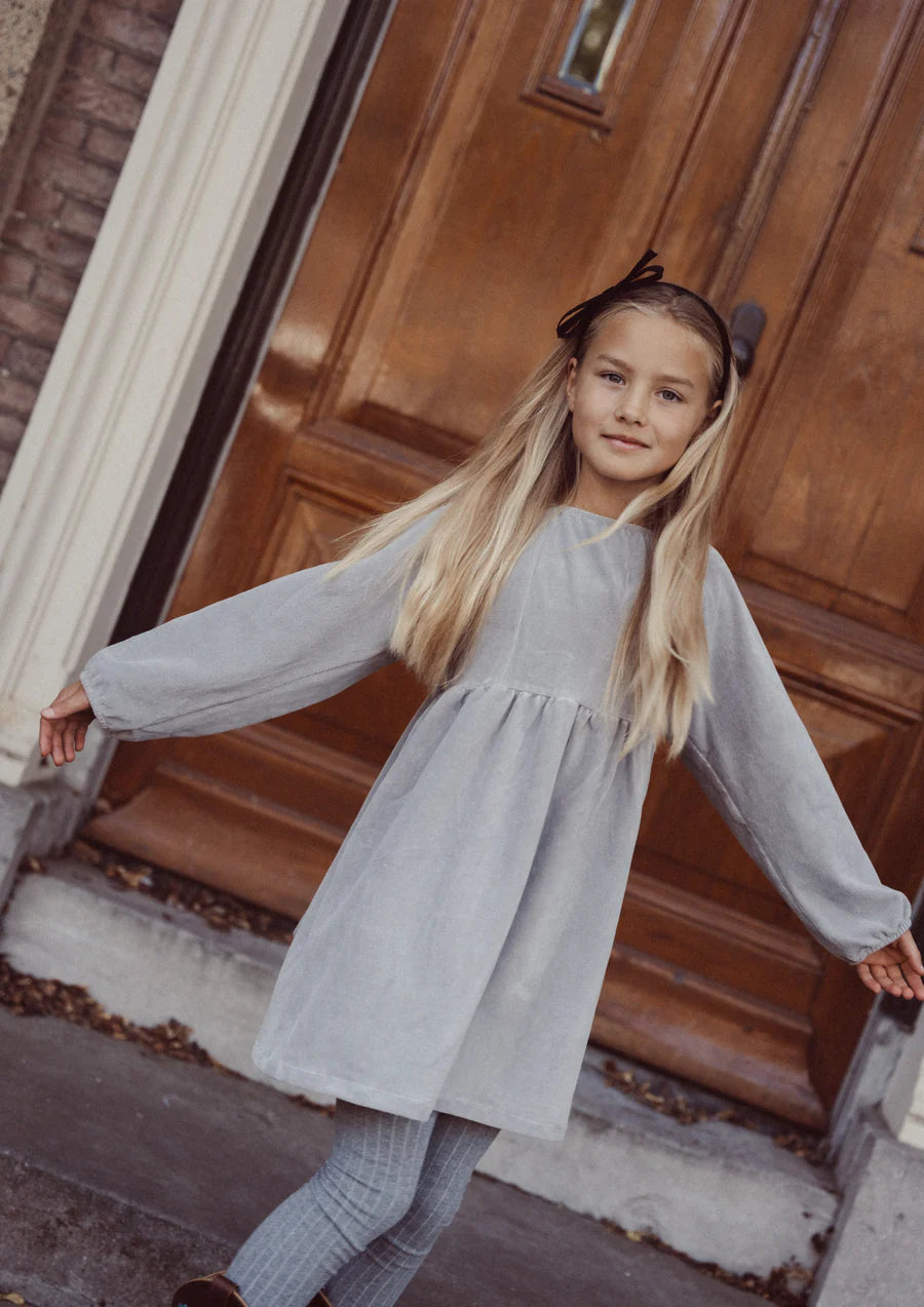 Bowy dress | Grey