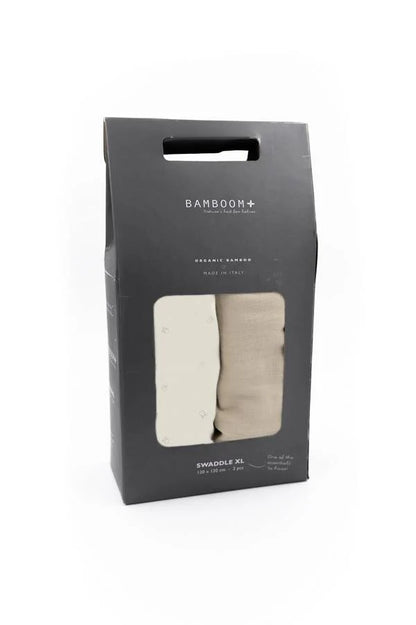 Swaddle Mousseline XL meermalig 120x120cm 2-Pack - DIERENVRIENDEN