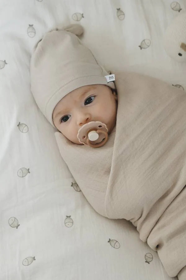 Swaddle Mousseline XL meermalig 120x120cm 2-Pack - VISSEN