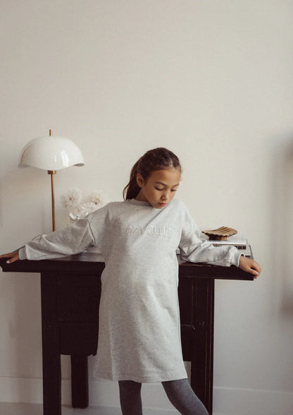 Cozy club dress | Grey