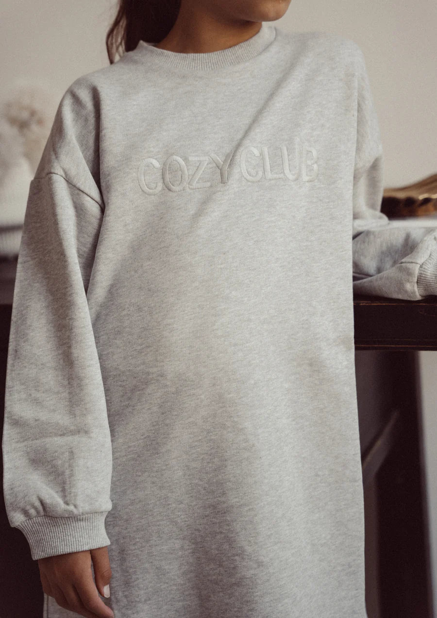 Cozy club dress | Grey
