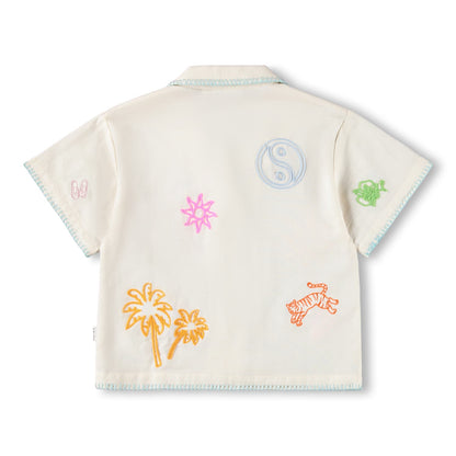 Rosalle Whitecap blouse