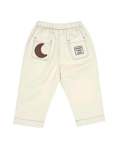 Off white denim pants MOON kids