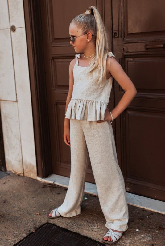 BOW TOP PEACH NATURAL