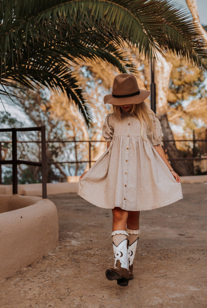 DRESS VAYANA LIGHT BEIGE