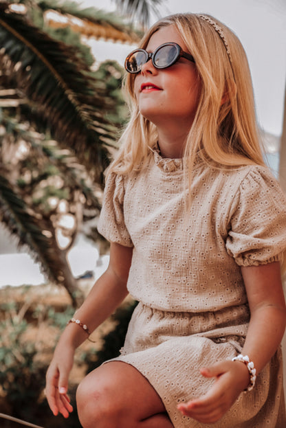 SHIRT VERA FLOWERS BEIGE