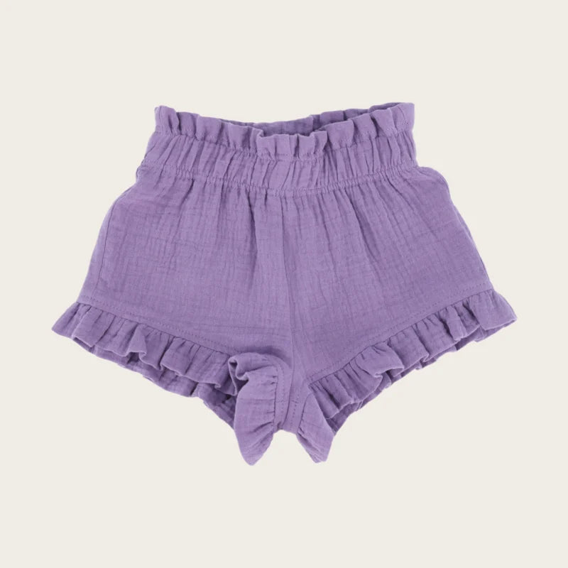 RUFFLE SHORTS LILO PURPLE