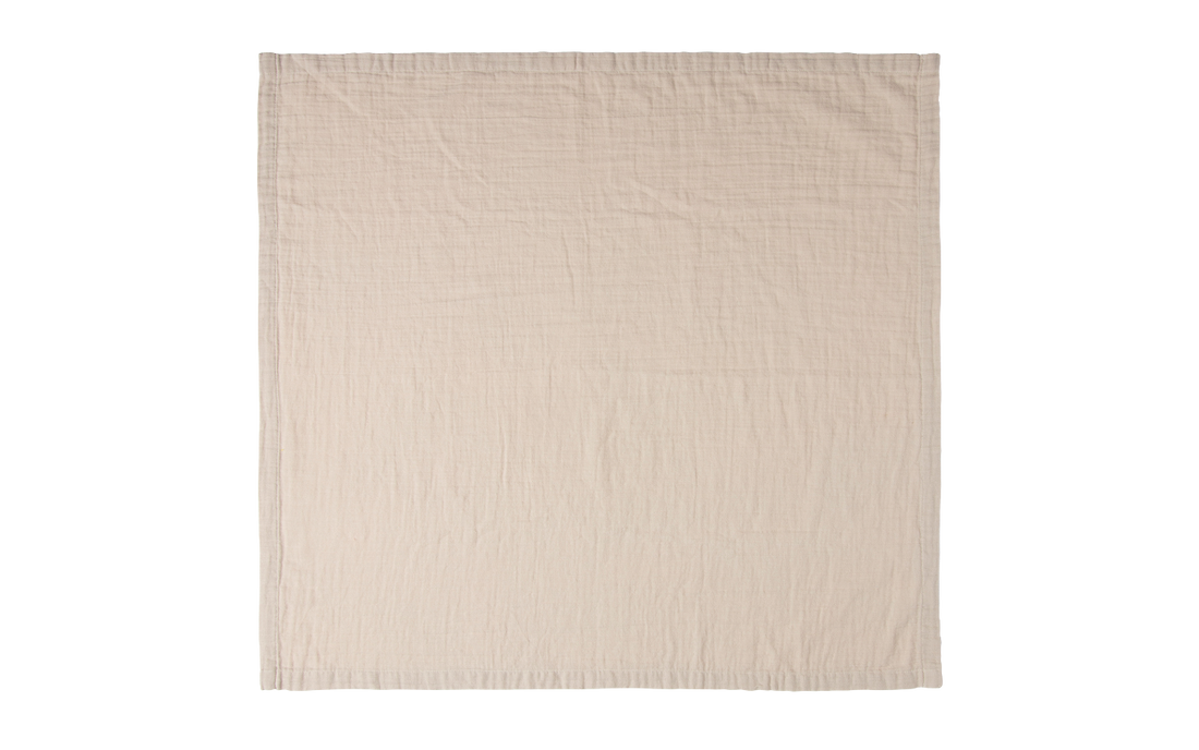 Muslin towel 70x70 cm 2 pcs. Pure Cotton Sand