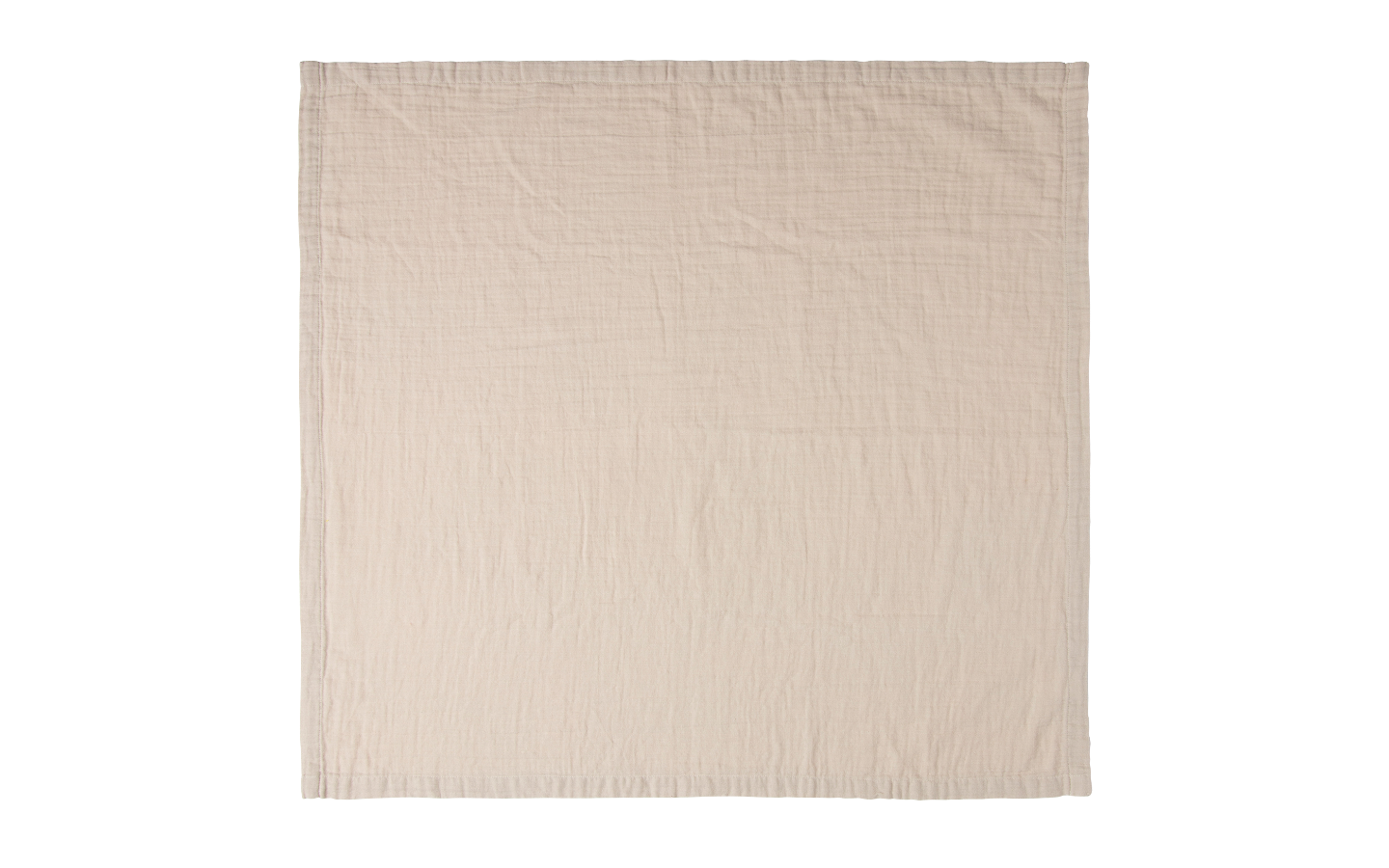 Muslin towel 70x70 cm 2 pcs. Pure Cotton Sand