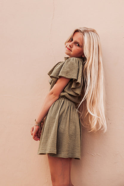 SKIRT NORE OLIVE