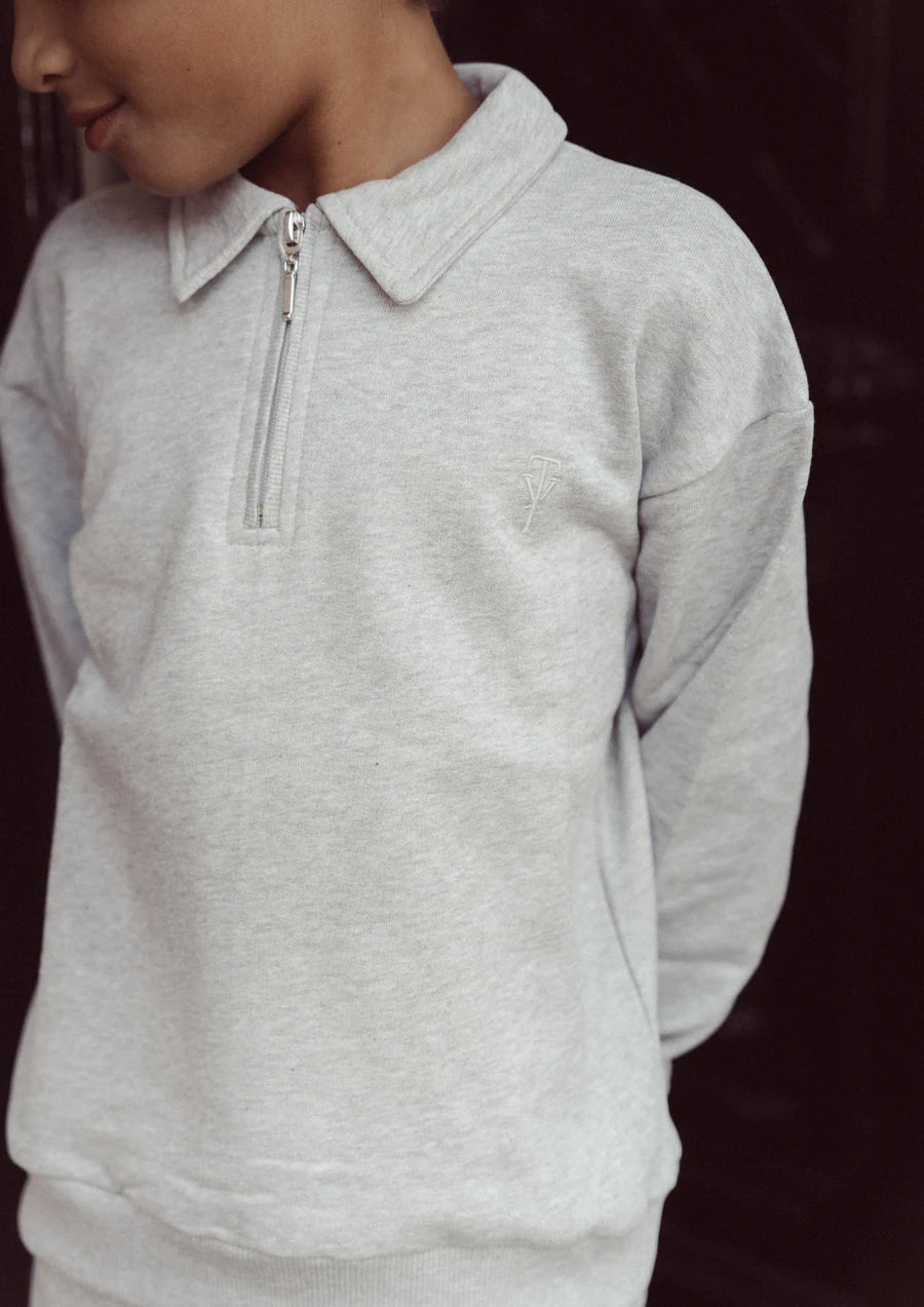 ZIP sweat | Grey
