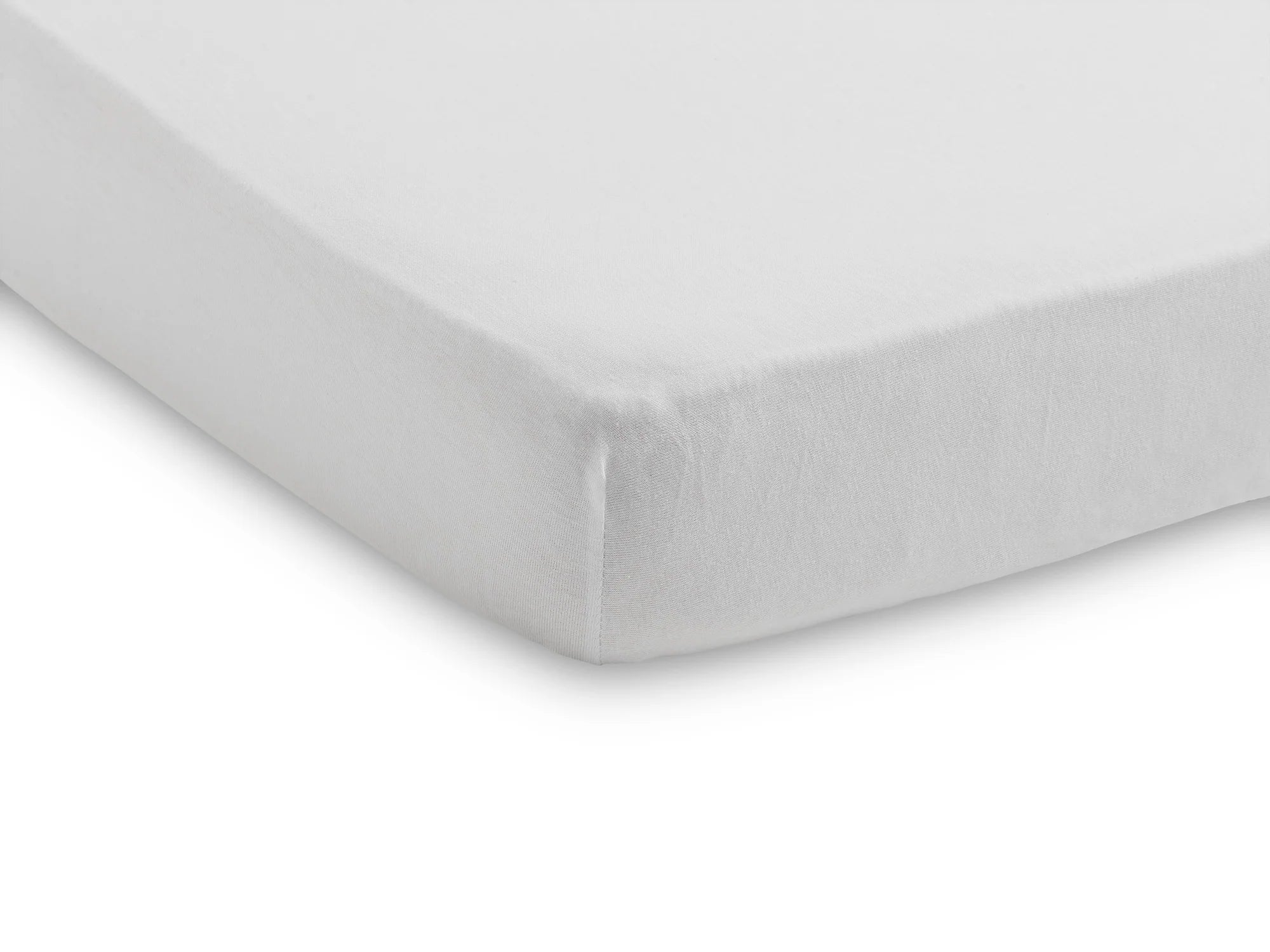 Hoeslaken Boxmatras Jersey 75x95cm - White