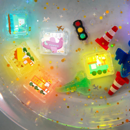 Glo pals - Lichtblokjes - Voertuigen