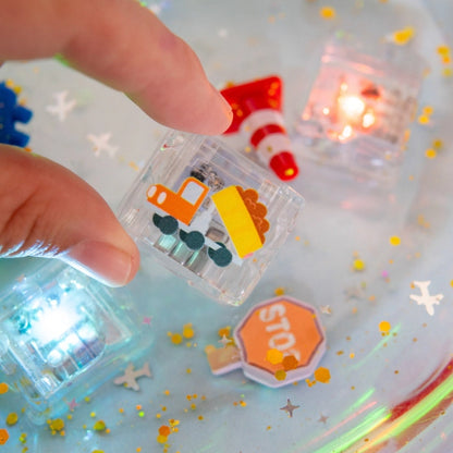 Glo pals - Lichtblokjes - Voertuigen