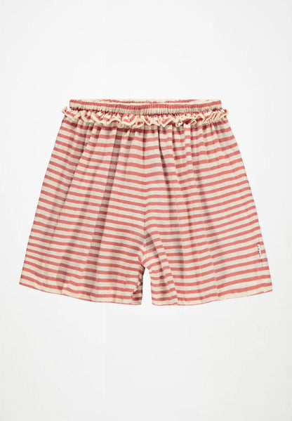 Alexis shorts - rose ivory stripe