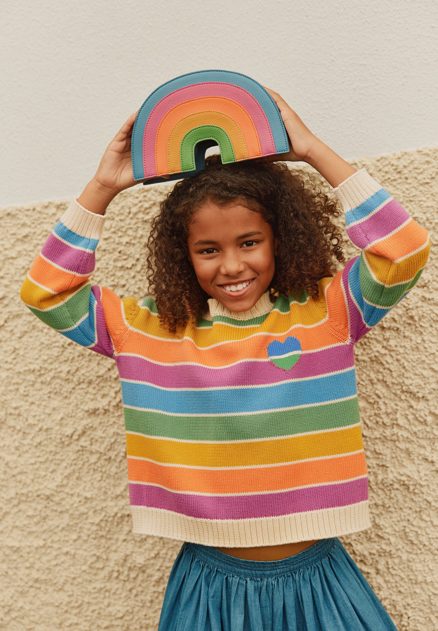 Gitty Heart Rainbow