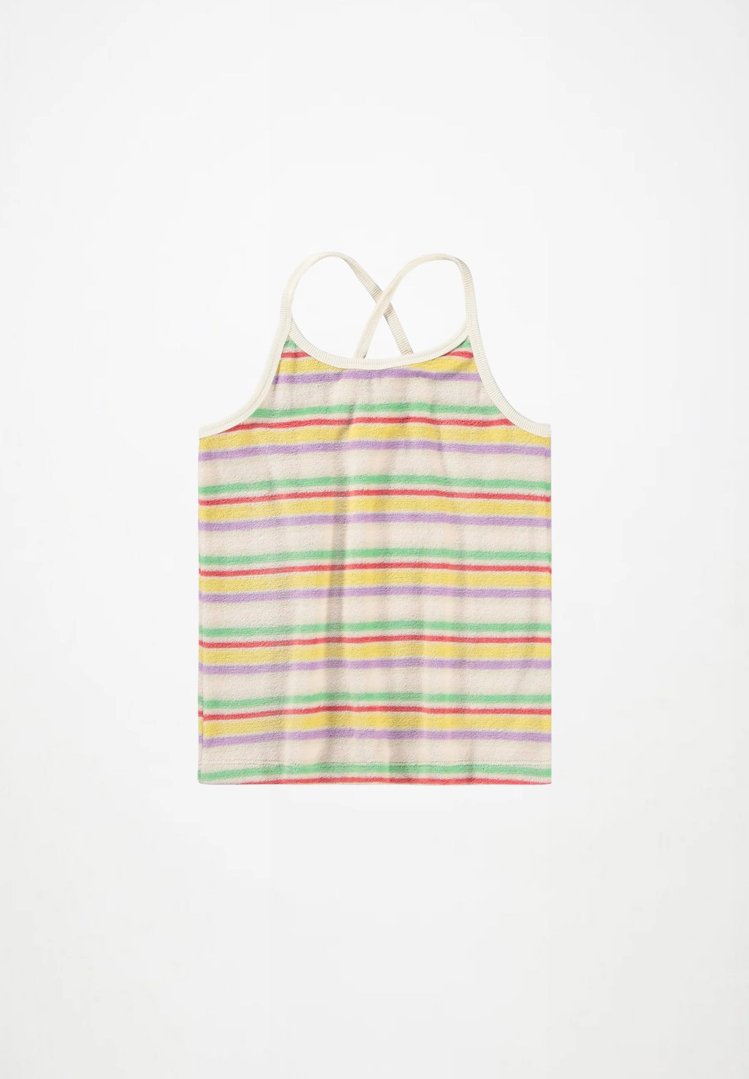 top Ria - Pastels Stripe