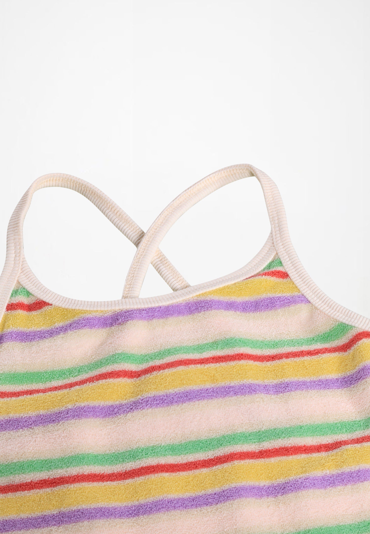 top Ria - Pastels Stripe