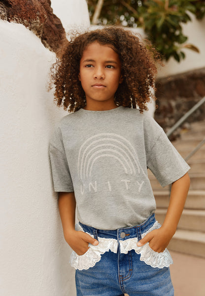 REINETTE T-SHIRT Grey Melange