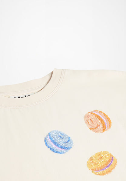 REINETTE T-SHIRT pearled ivory