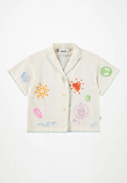 Rosalle Whitecap blouse